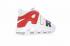 Nike Air More Uptempo QS Zapatos de baloncesto de camuflaje rojo blanco 414962-108