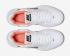 Nike Court Lite Blanc Noir Orange Chaussures de Tennis Femme 845048-101