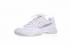 des chaussures de tennis Nike Court Lite blanc mat argent pour femmes 845048-100
