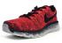 Nike Flyknit Air Max Black Bright Crimson Hyper Orange Running Shoes 620469-006