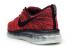 Nike Flyknit Air Max Zwart Bright Crimson Hyperoranje Hardloopschoenen 620469-006