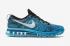 Nike Flyknit Air Max Noir Tide Pool Bleu Lagoon Blanc Chaussures de Course 620469-003