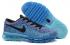 Nike Flyknit Air Max Hyper Grape Negro Foto Azul Zapatos para correr para hombre 620469-500