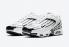 나이키 에어맥스 플러스 3 가죽 화이트 블랙 칠레 레드 슈즈 CK6716-100 .