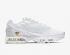 Sepatu Nike Air Max Plus 3 Triple White Vast Grey CW1417-100