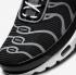 Nike Air Max Plus fekete sötét füstszürke fehér cipőt DM2466-001