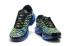 Sepatu Lari Nike Air Max Plus Hitam Hijau Biru Kuning CV1636-405