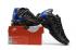 Nike Air Max Plus Black Metallic Blue Trainers Running Shoes CW2646-001