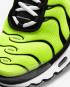 Nike Air Max Plus GS Hot Lime Noir Blanc Chaussures CD0609-301