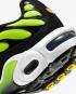 Nike Air Max Plus GS Hot Lime Sort Hvid Sko CD0609-301