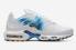 Nike Air Max Plus Spray Paint Swoosh Blanc Bleu Jaune DX8962-100