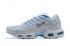 Sepatu Lari Nike Air Max Plus TN Putih Abu-abu Langit Biru Perak 852630-105