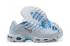 Nike Air Max Plus TN White Grey Sky Blue Silver Running Shoes 852630-105