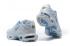 Sepatu Lari Nike Air Max Plus TN Putih Abu-abu Langit Biru Perak 852630-105