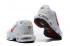 tênis de corrida Nike Air Max Plus branco vermelho duplo Swoosh CU3454-100