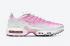 Pantofi Nike Air Max Plus Pink Fade White Black CZ7931-100 pentru femei