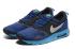 Nike Air Max Tavas Midnight Navy Neutral Grey Obsidian Men Trainers Shoes 705149-401