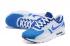 Nike Air Max Zero 0 QS Königsblau Schwarz Weiß Herren Sneakers Schuhe 789695-005