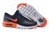 Pantofi de alergare Nike Air Max Zero QS pentru bărbați Deep Blue Orange 789695 Alb