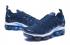 Nike Air Vapor Max Plus TN TPU Chaussures de course Deep Blue Blanc Nouveau
