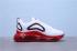Выпуск Nike Air-Max 720 в белом и спортивном красном цветах CD2047-101