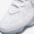 Nike Air VaporMax 2023 Flyknit Wit Puur Platina Metallic Zilver DV6840-100