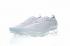 Nike Air VaporMax Flyknit 2.0 Scarpe da corsa bianche vaste grigie 942842-105