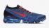 Nike Air VaporMax Flyknit 3 Azul Fury Racer Azul Negro Flash Crimson AJ6900-401