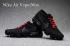 Nike Air VaporMax Uomo Donna Scarpe da corsa Sneakers Scarpe da ginnastica Pure Black Red Lace 849560