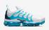 Nike Air VaporMax Plus Hvid Blå Force Blue Fury 924453-104