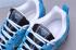 Nike Air Vapormax 360 schoenen lichtblauw zwart zilver CK2718-400