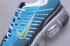 tênis Nike Air Vapormax 360 Light Blue Black Silver CK2718-400