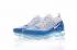 Nike Air Vapormax Flyknit 2.0 Summit Wit Ijsblauwe Sneakers 942843-104
