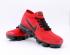 Nike Air Vapormax Flyknit รองเท้าวิ่งสีส้มสีดำ 849558-600