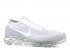 Nike Air Vapormax Flyknit Se Snøreløs Platinum Hvid Wolf Grey Pure AQ0581-002