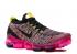 Nike 女款 Air Vapormax Flyknit 3 黑色粉紅色爆炸綠松石色 Hyper AJ6910-006