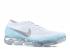 Sepatu Nike Air Vapormax Flyknit Wanita Platinum Silver Pure Metallic 849557-014