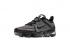 Nike Air VaporMax 2019 GS Triple Black Sapatos infantis mais velhos AJ2616-001