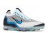 Nike Air Vapormax 2021 Flyknit White Photo Blue Metallic Black Silver DM0025-100