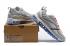 Off White Nike Air Max 98 Unisex Running Shoes Grey Blue