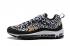Supreme X Nike Air Max 98 Men Running Shoes White Black