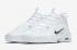 Zapatillas de baloncesto Nike Air Max Penny 1 blancas metálicas plateadas para hombre 685153-100
