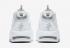 Zapatillas de baloncesto Nike Air Max Penny 1 blancas metálicas plateadas para hombre 685153-100