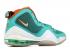 Nike Air Penny 5 Miami Dolphins Arancione Nuovo Bianco Verde Safety 537331-300