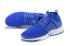 Nike Air Presto Flyknit Ultra Racer Sepatu Kets Pria Wanita Biru Putih 835570-400