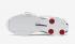 ナイキ ショックス BB4 ラプターズ ホワイト メタリック シルバー コート パープル CD9335-100 、シューズ、スニーカー