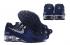 Nike Air Shox Avenue 802 Marine Bleu Blanc Hommes Chaussures