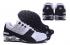 Nike Air Shox Avenue 802 Blanco Negro Plata Hombres Zapatos
