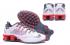 Sepatu Lari Nike Air Shox 808 Pria Putih Abu-abu Putih