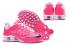 Sepatu Lari Nike Air Shox 808 Wanita Pink Hitam Putih